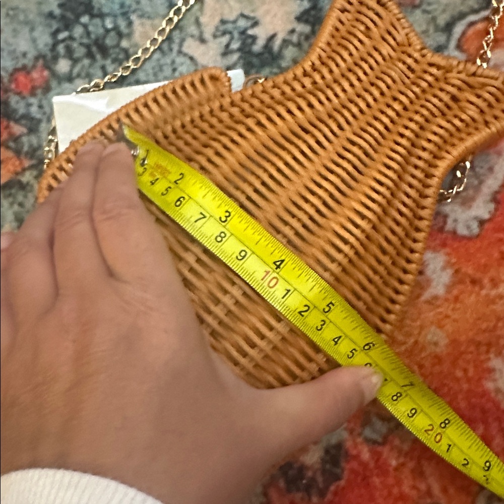 NWT Tommy Bahama Wicker Fish Handbag - Picture 11 of 11